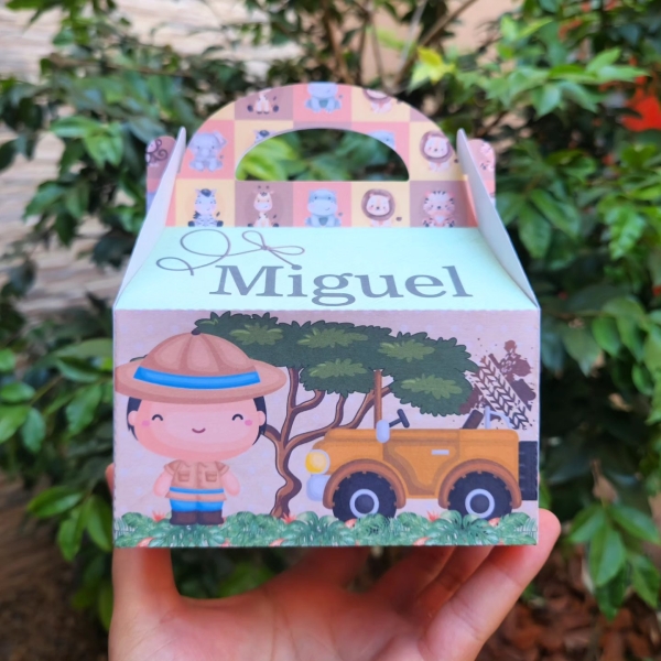 Caixa Lanche Safari