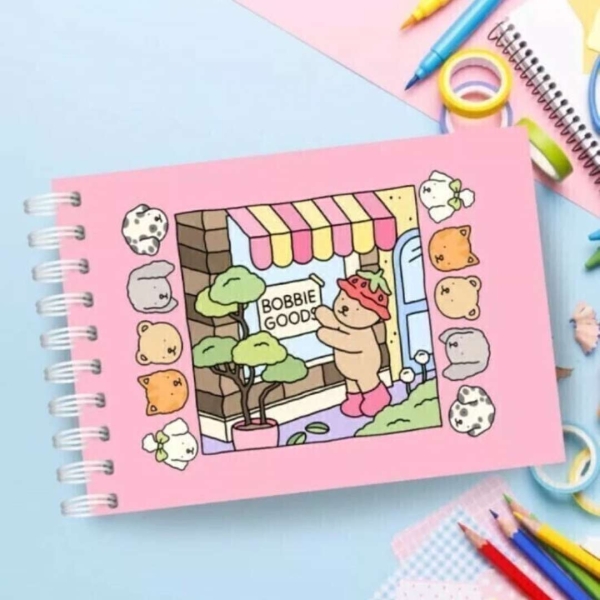 Livro de Colorir Bobbie Goods - Com Nome Personalizado